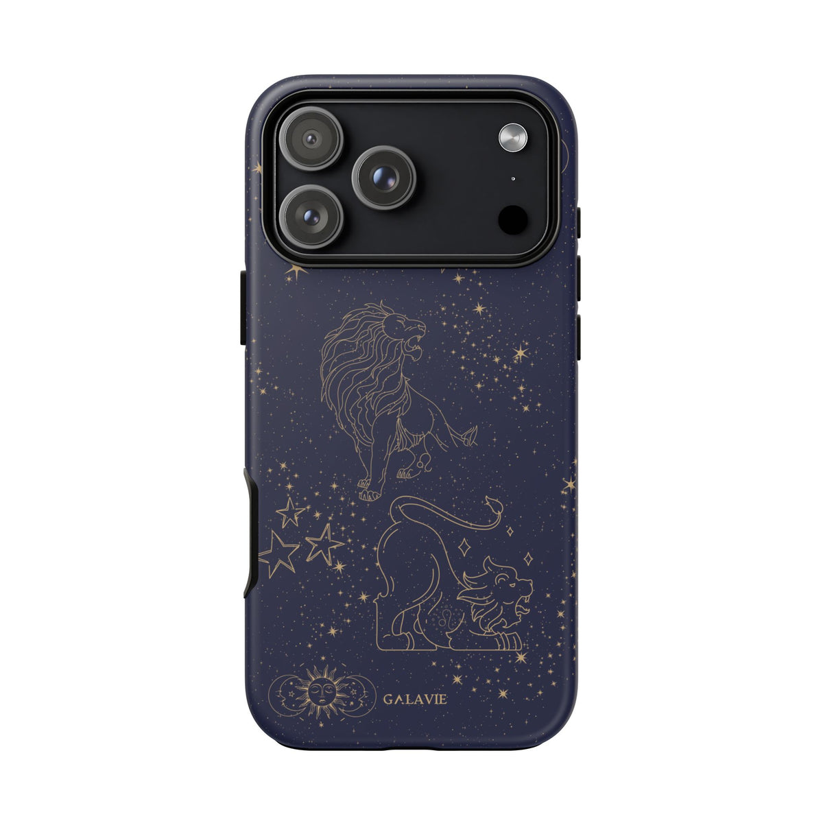 Leo Zodiac Phone Case – Navy