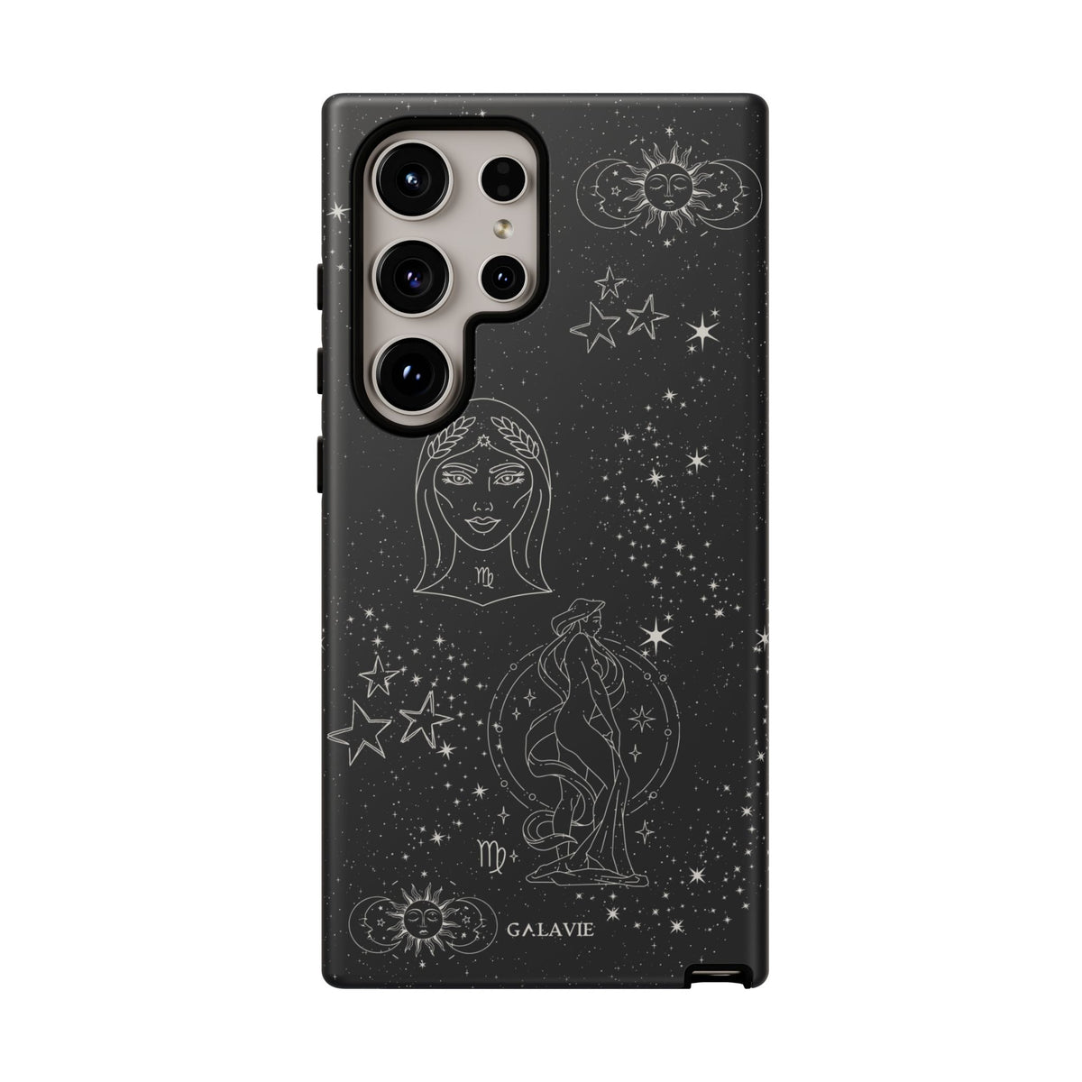Virgo Zodiac Phone Case – Noir