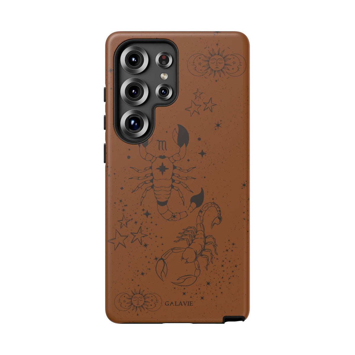 Scorpio Zodiac Phone Case – Cognac