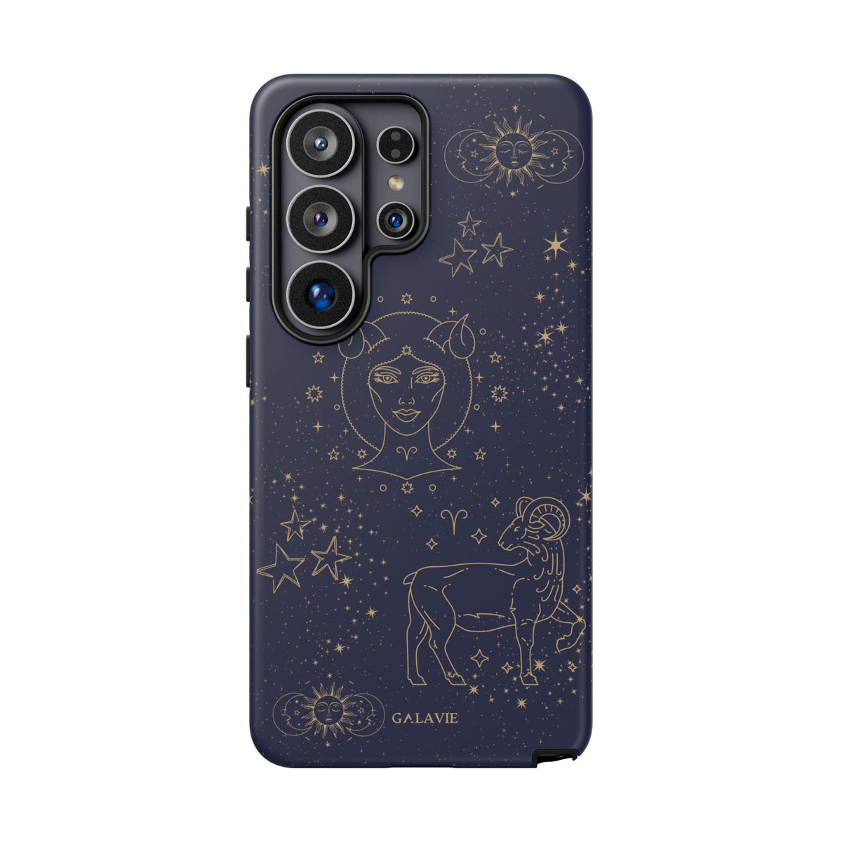 Aries Zodiac Phone Case – Navy