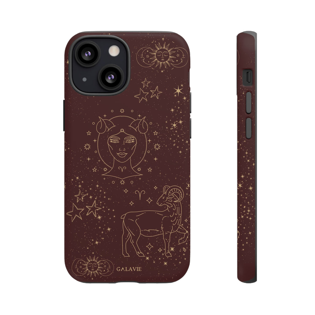 Aries Zodiac Phone Case – Chocolate