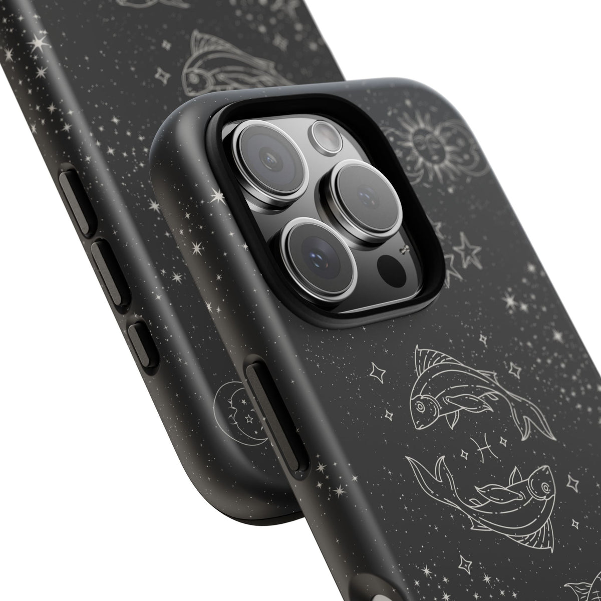 Pisces Zodiac Phone Case – Noir