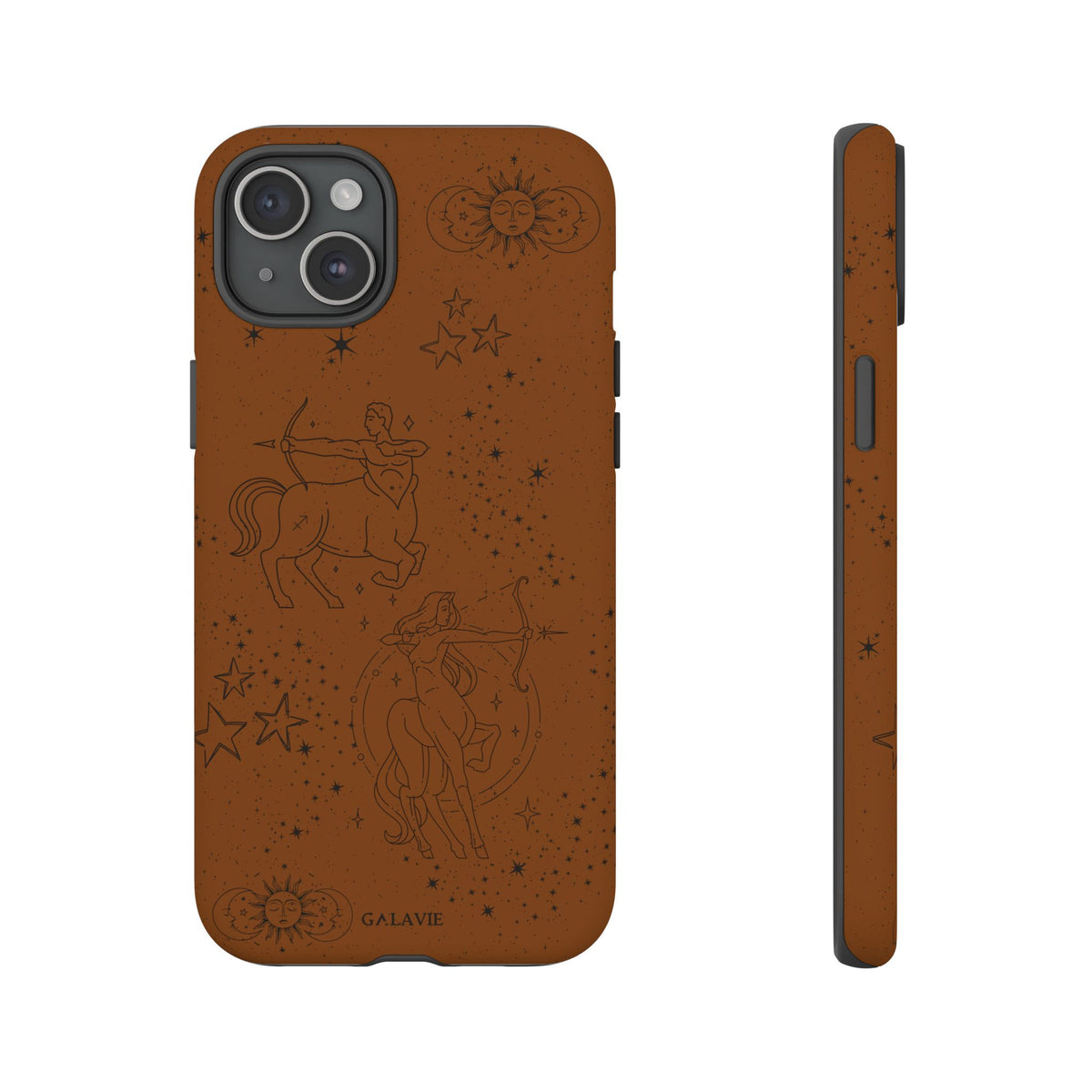 Sagittarius Zodiac Phone Case – Cognac