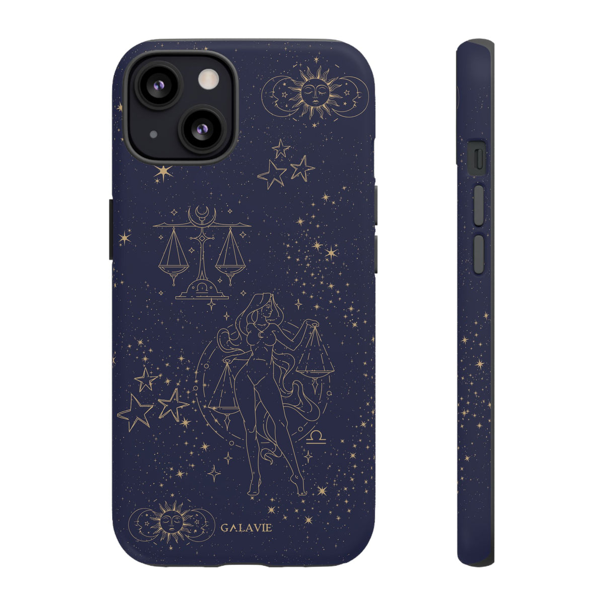 Libra Zodiac Phone Case – Navy