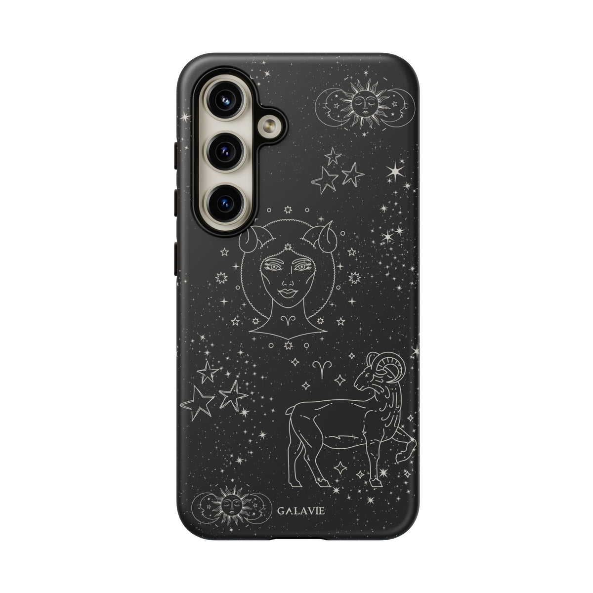 Aries Zodiac Phone Case – Noir