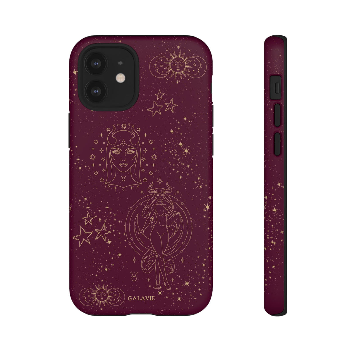 Taurus Zodiac Phone Case – Merlot