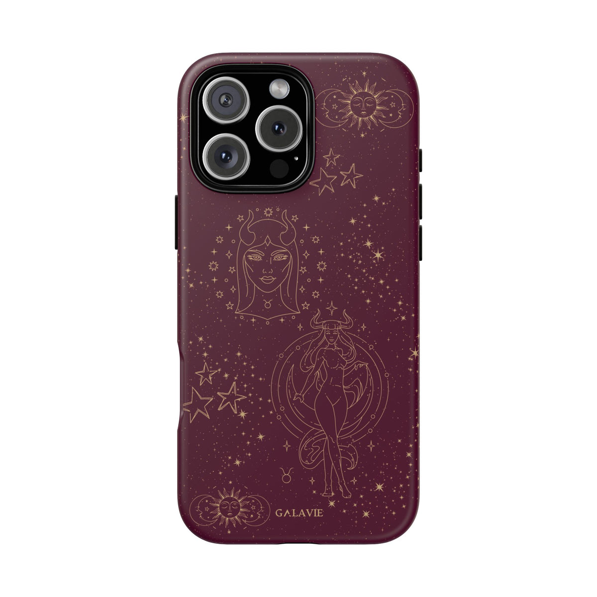 Taurus Zodiac Phone Case – Merlot