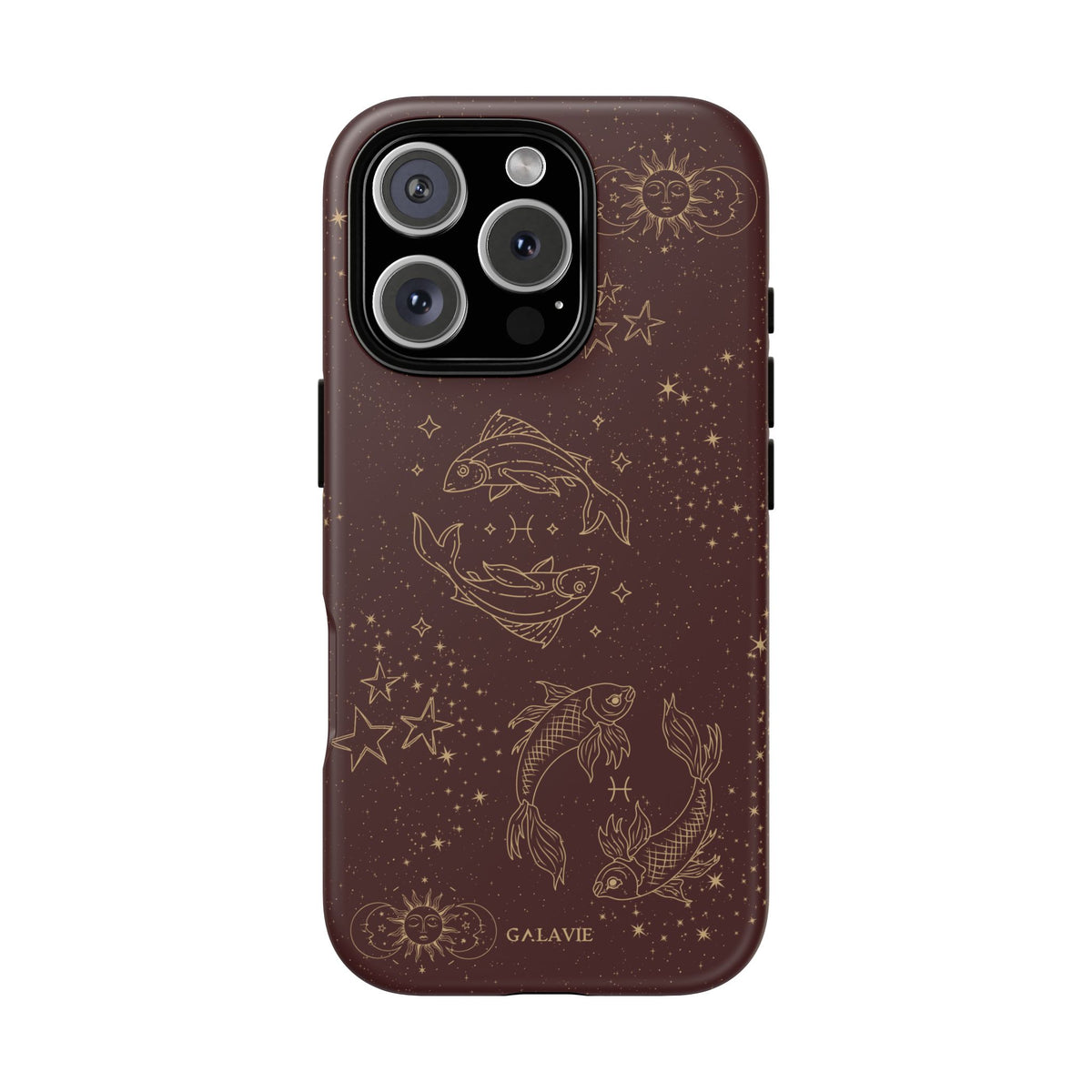 Pisces Zodiac Phone Case – Chocolate