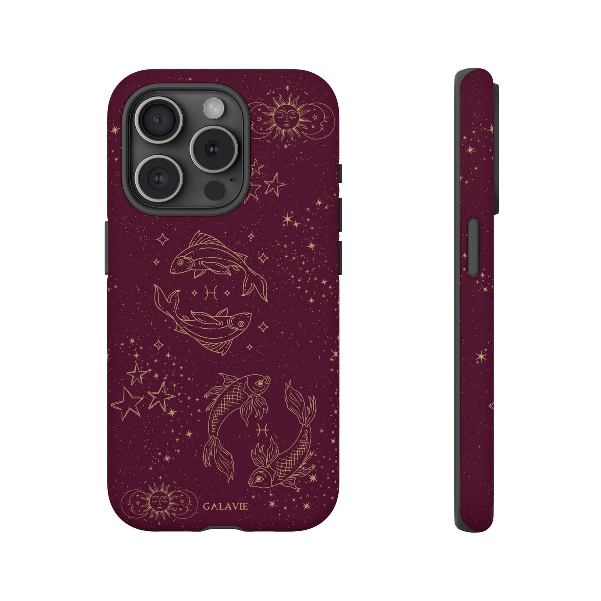 Pisces Zodiac Phone Case – Merlot