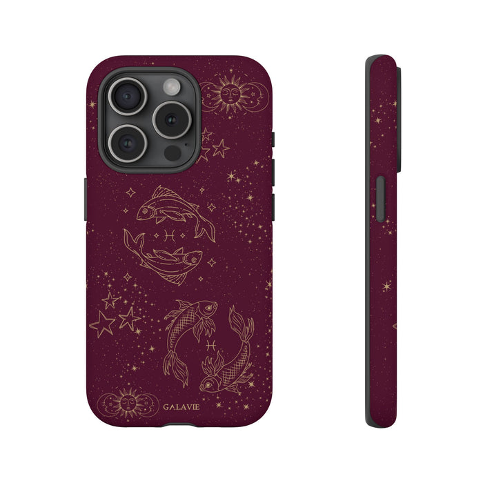 Pisces Zodiac Phone Case – Merlot