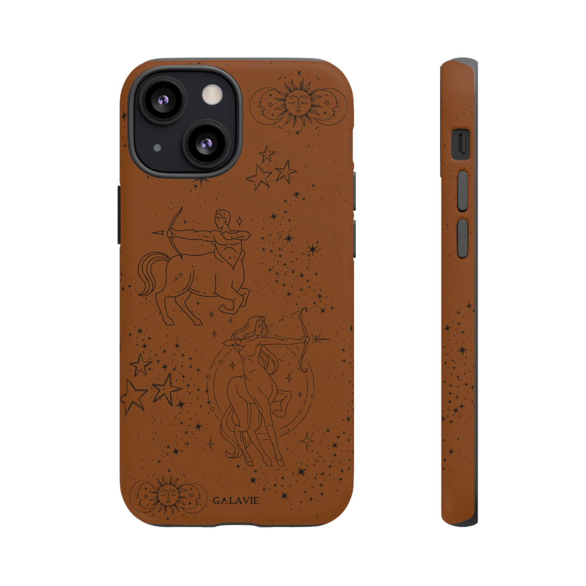 Sagittarius Zodiac Phone Case – Cognac