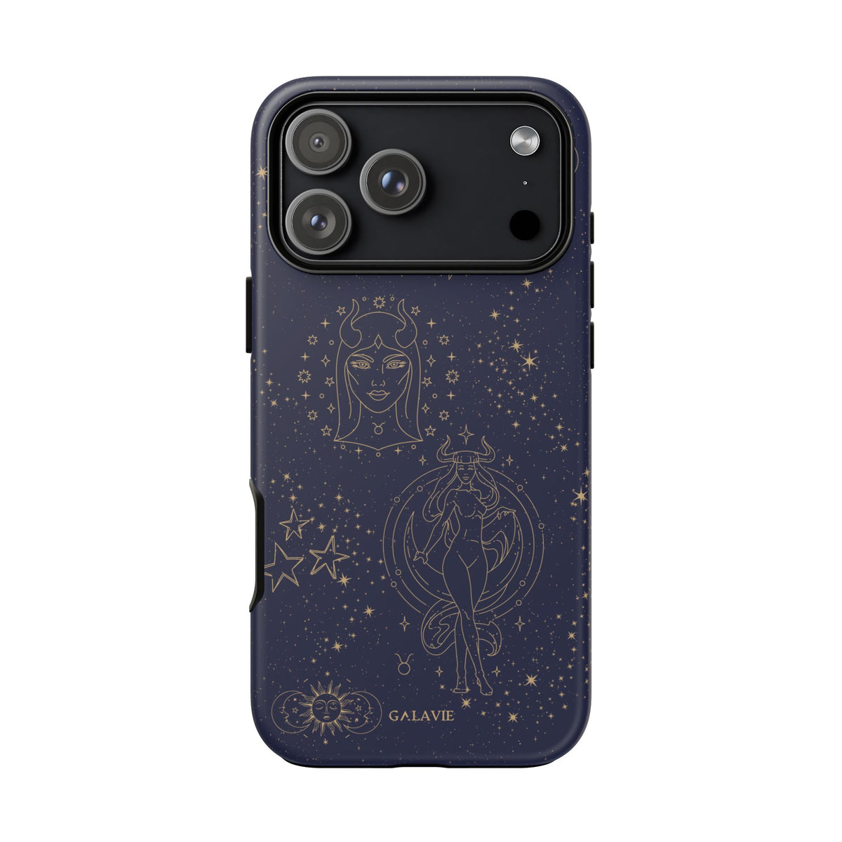 Taurus Zodiac Phone Case – Navy