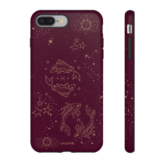Pisces Zodiac Phone Case – Merlot