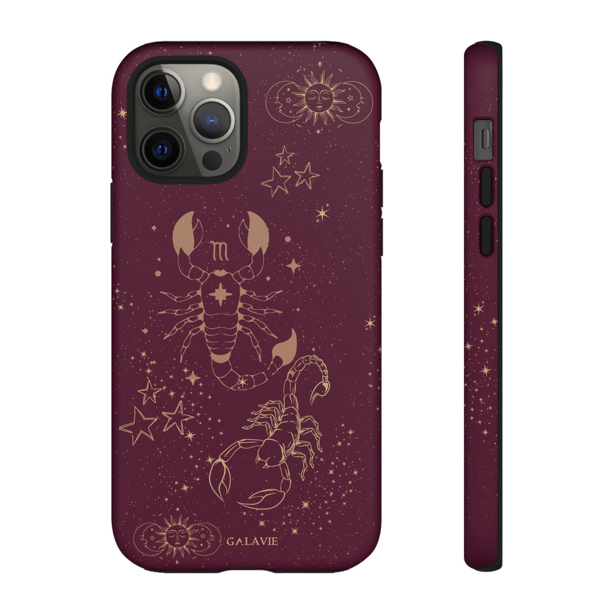 Scorpio Zodiac Phone Case – Merlot