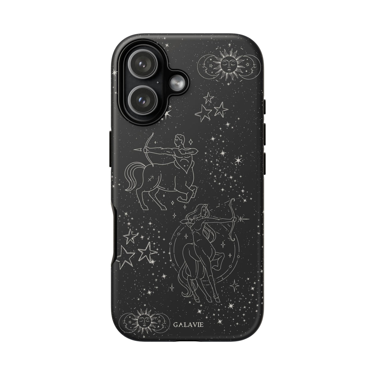 Sagittarius Zodiac Phone Case – Noir