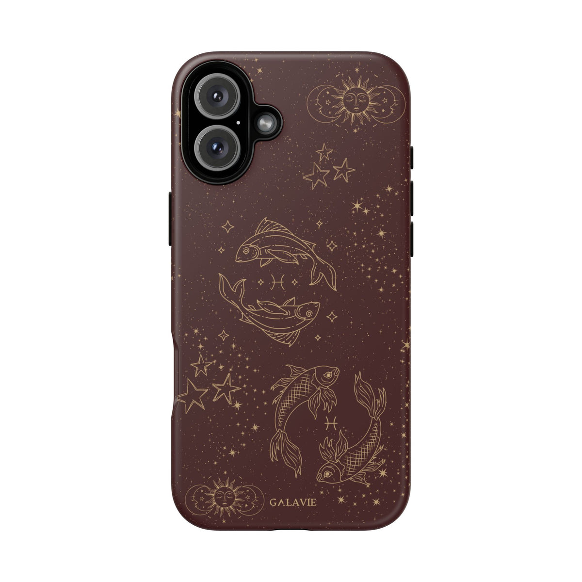 Pisces Zodiac Phone Case – Chocolate