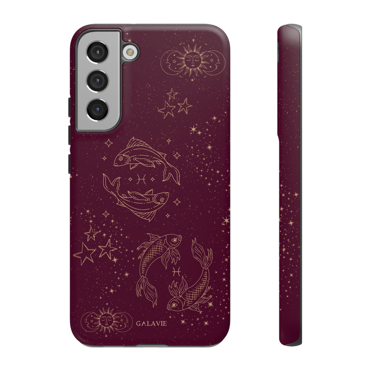 Pisces Zodiac Phone Case – Merlot