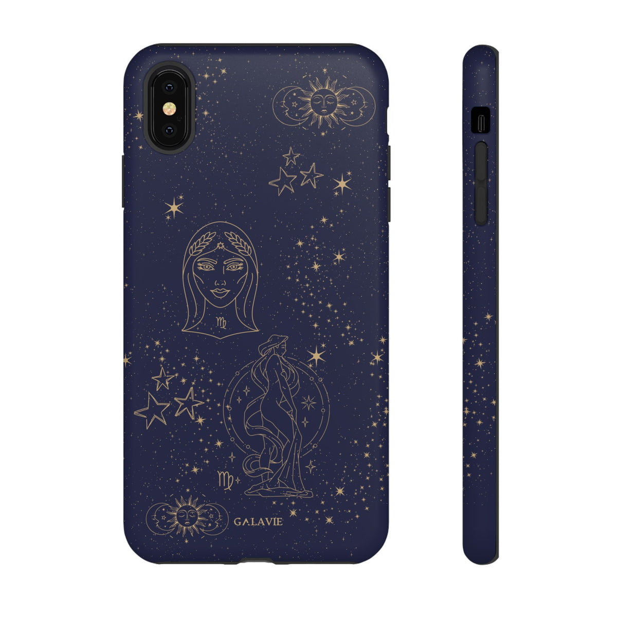 Virgo Zodiac Phone Case – Navy