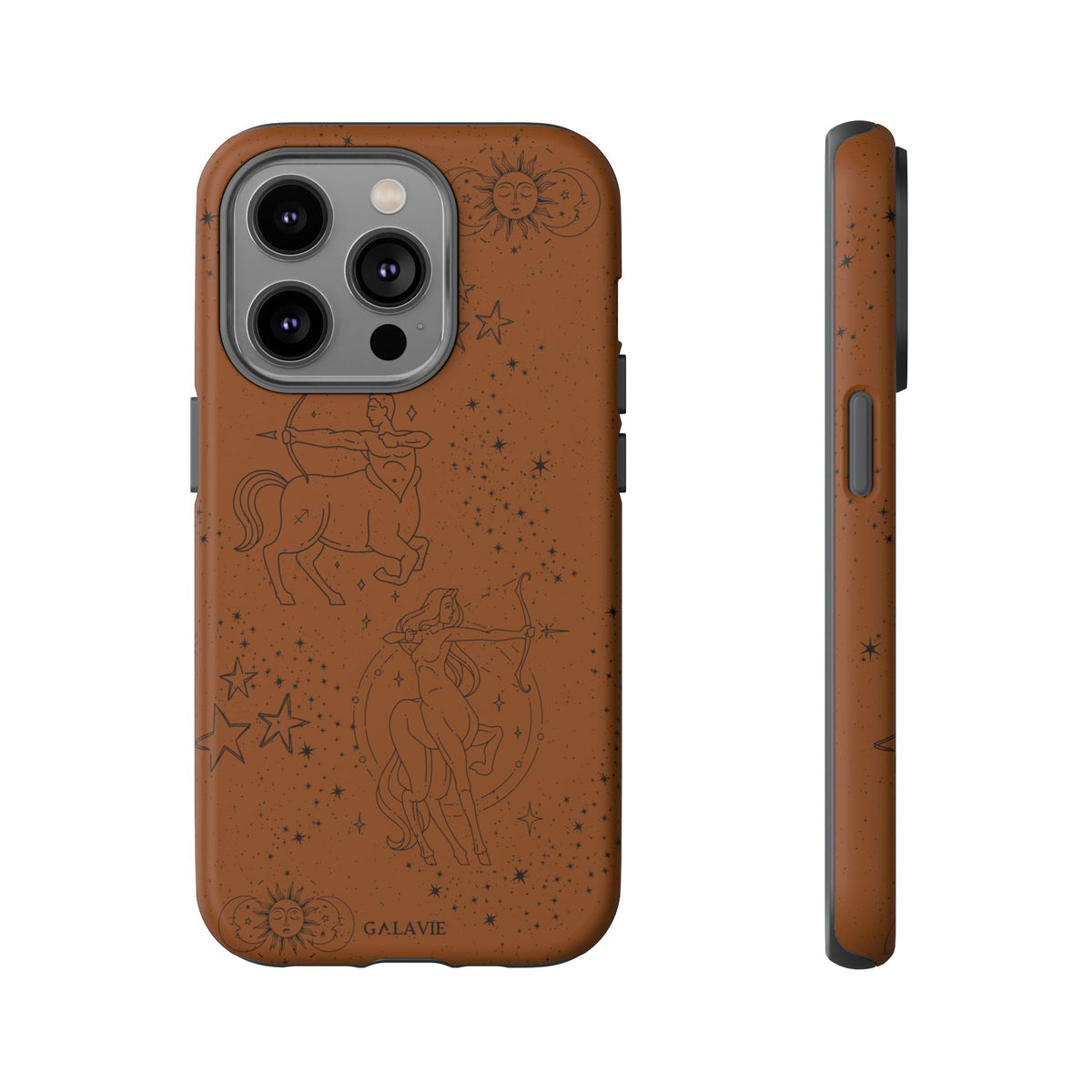Sagittarius Zodiac Phone Case – Cognac
