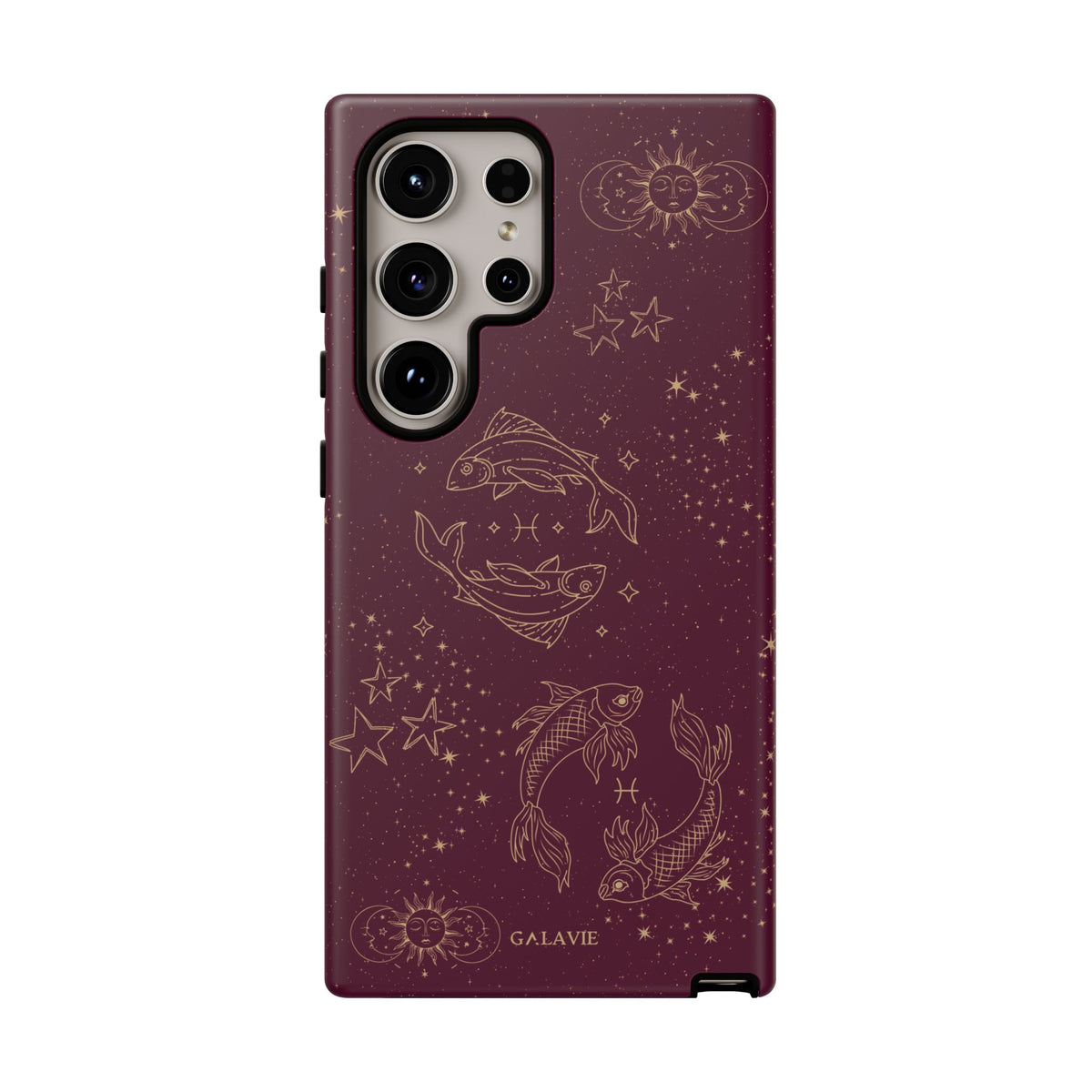Pisces Zodiac Phone Case – Merlot