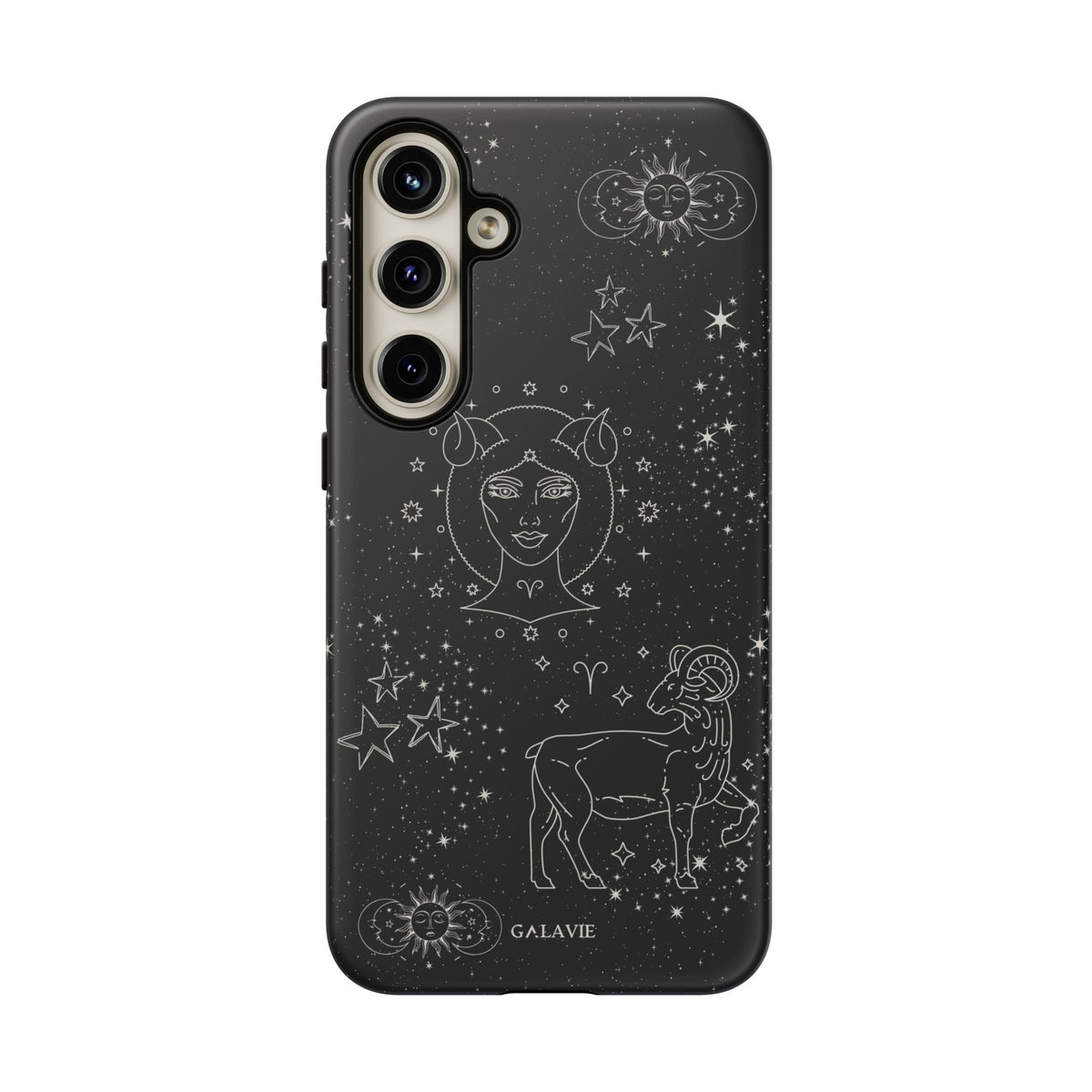 Aries Zodiac Phone Case – Noir