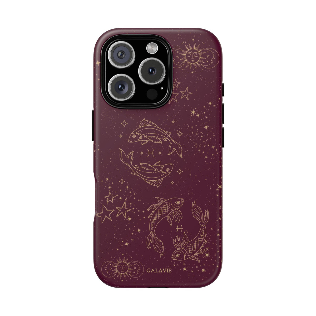 Pisces Zodiac Phone Case – Merlot