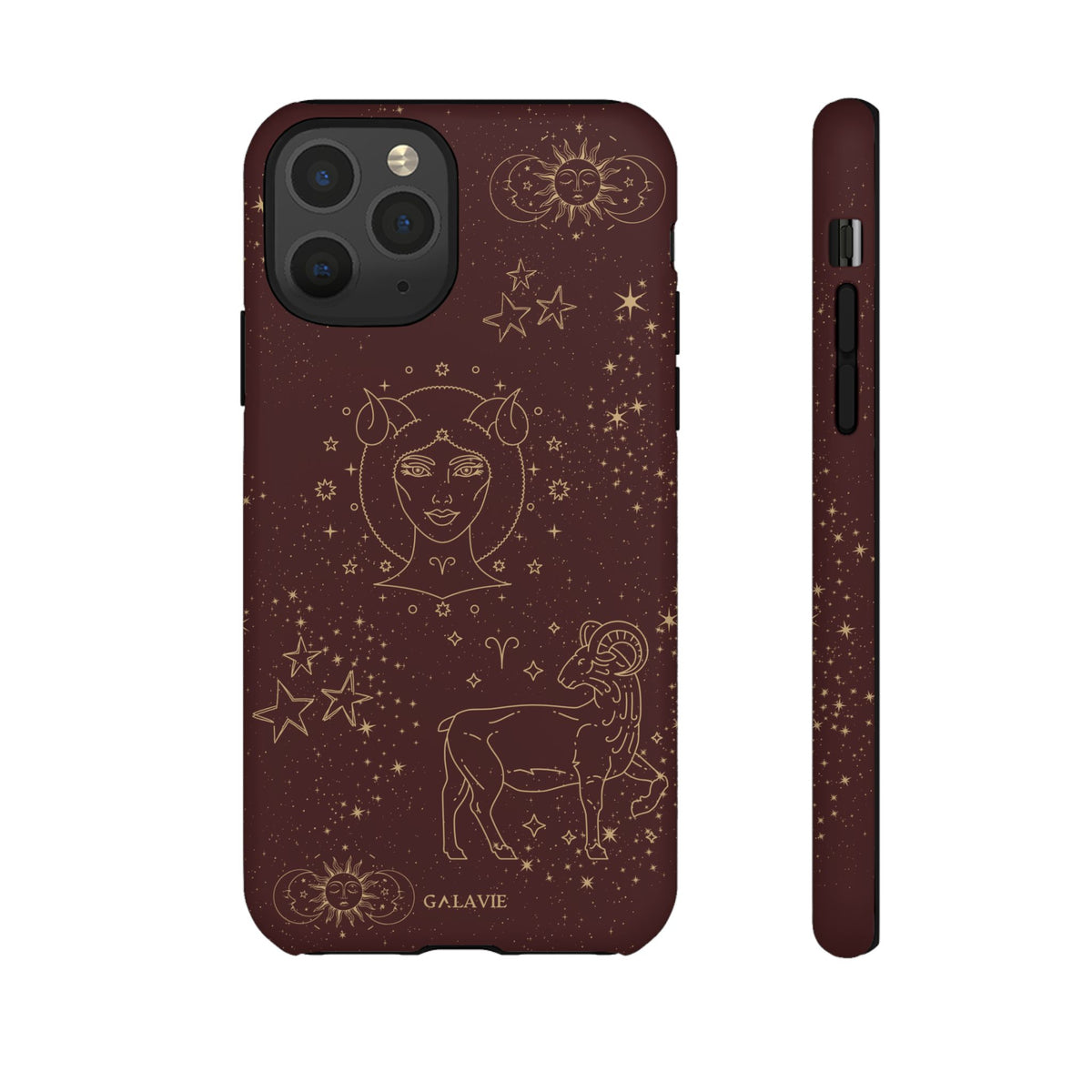 Aries Zodiac Phone Case – Chocolate