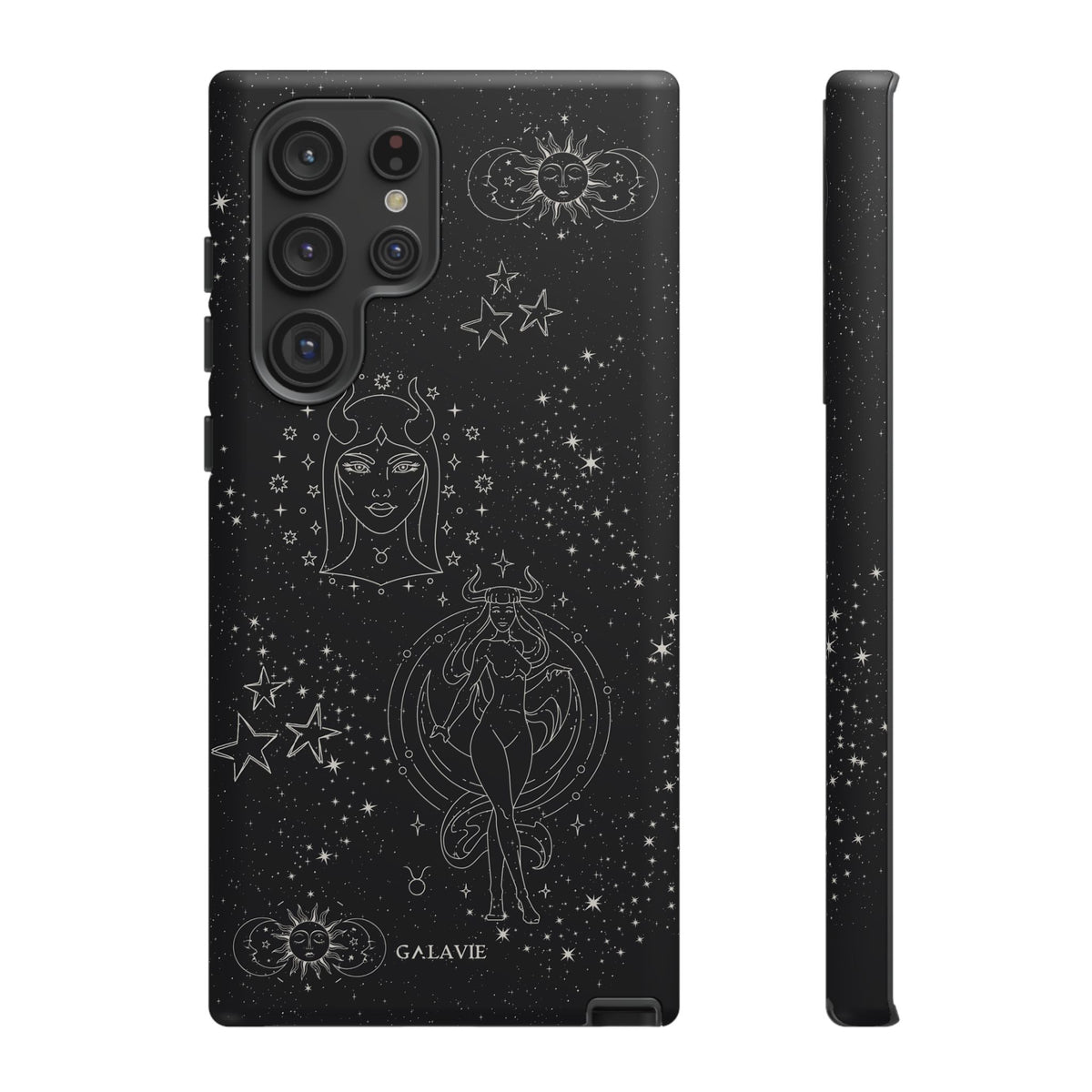 Taurus Zodiac Phone Case – Noir