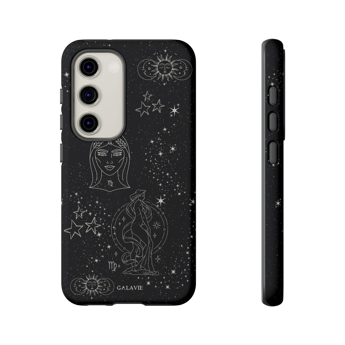 Virgo Zodiac Phone Case – Noir