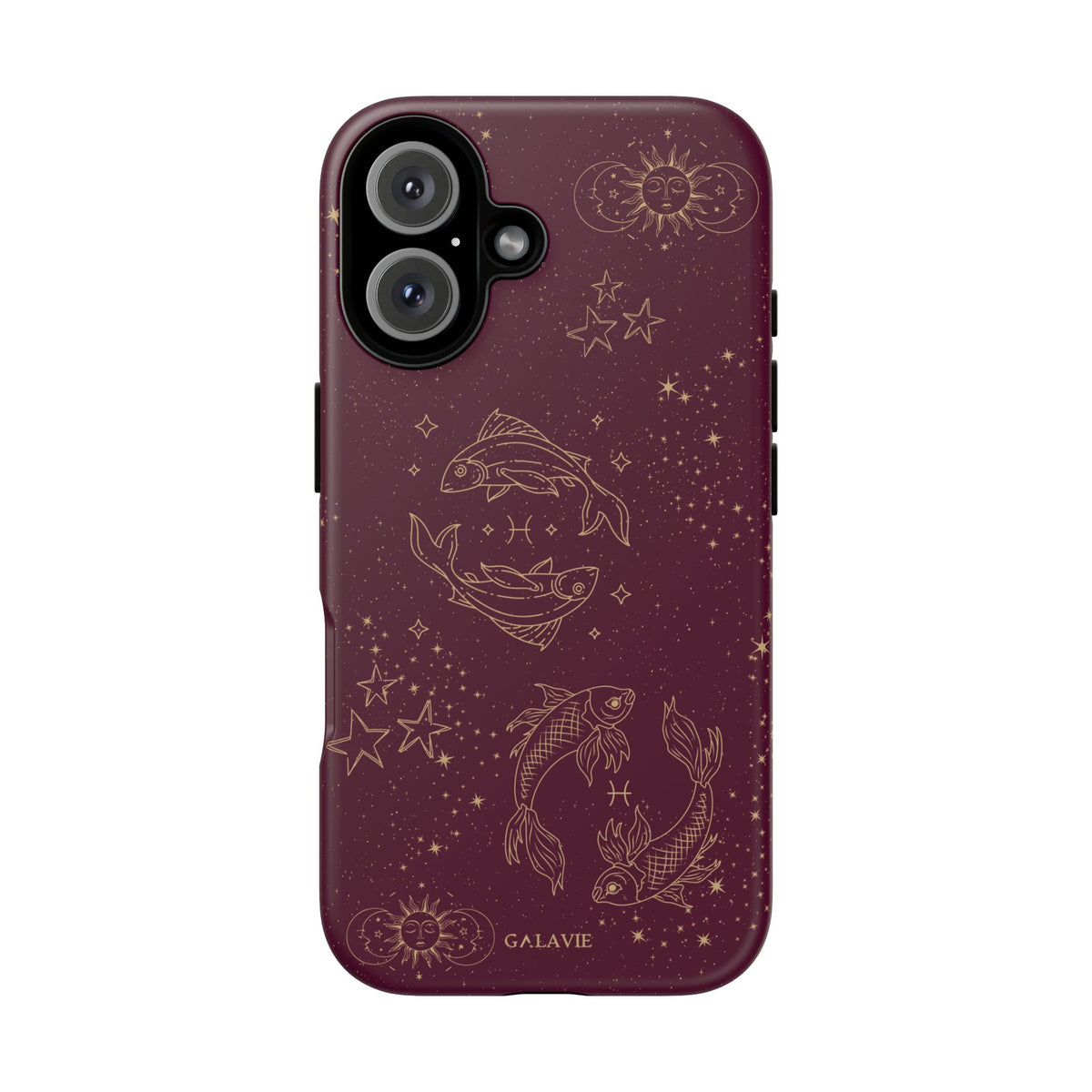 Pisces Zodiac Phone Case – Merlot