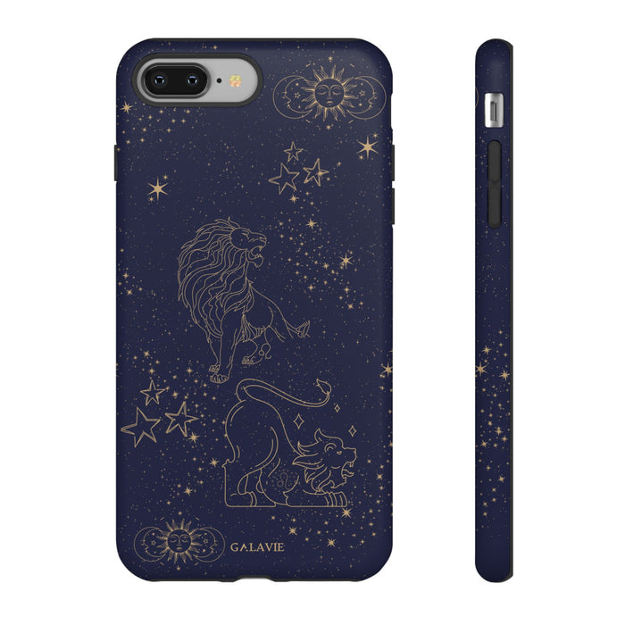 Leo Zodiac Phone Case – Navy
