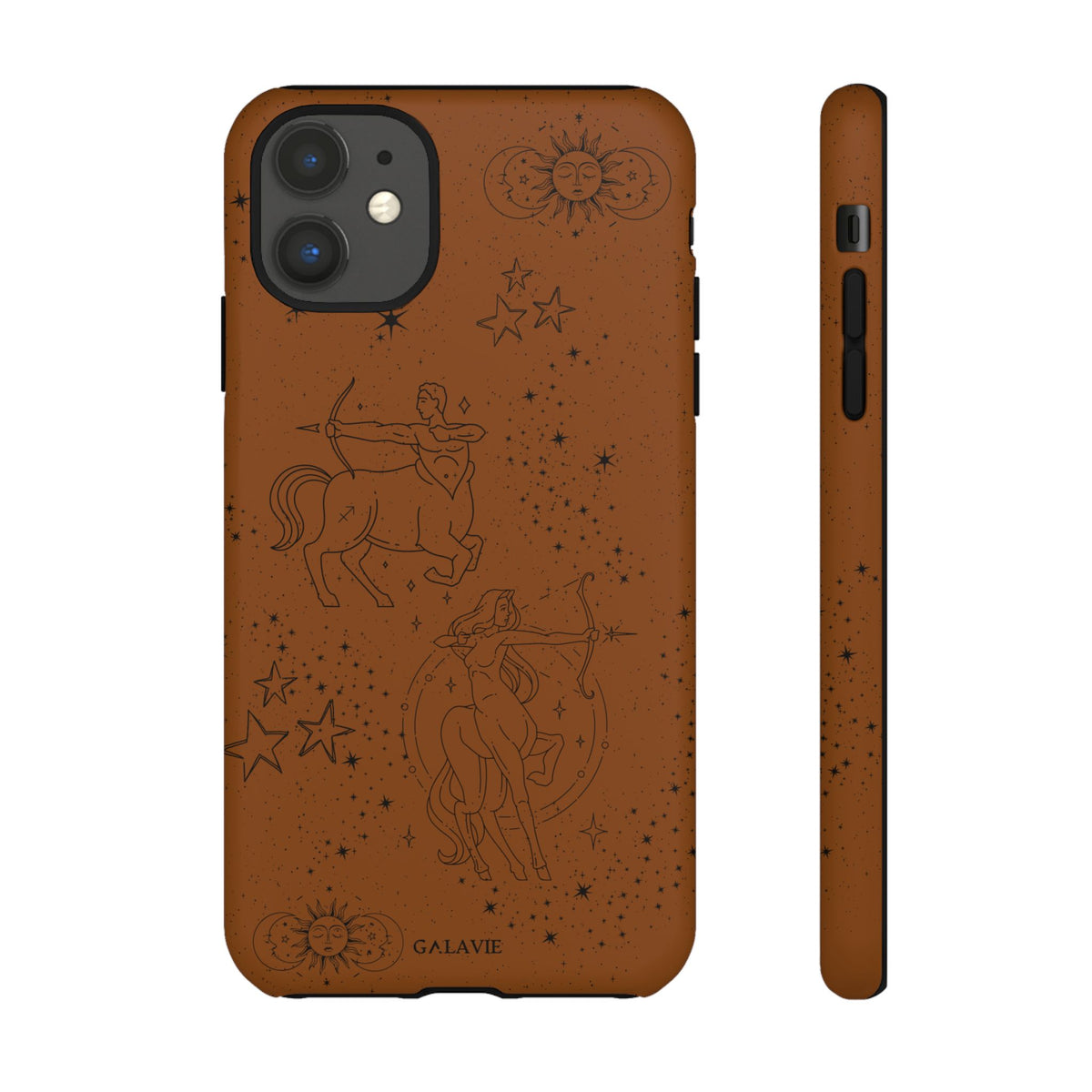 Sagittarius Zodiac Phone Case – Cognac