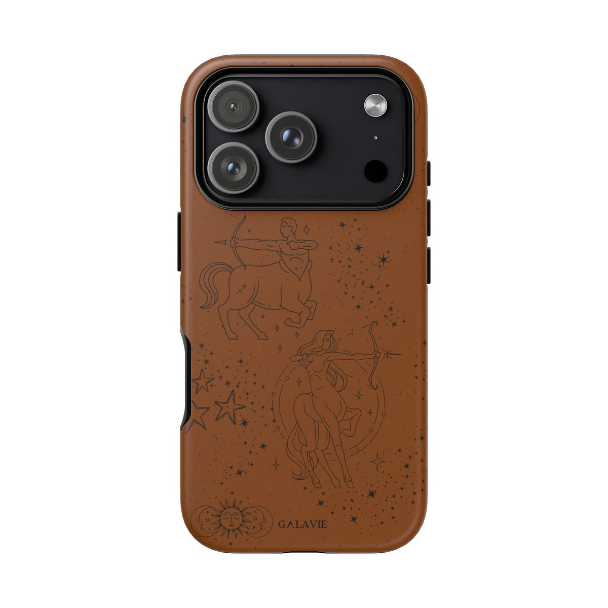 Sagittarius Zodiac Phone Case – Cognac