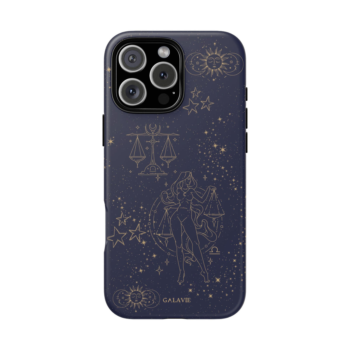 Libra Zodiac Phone Case – Navy