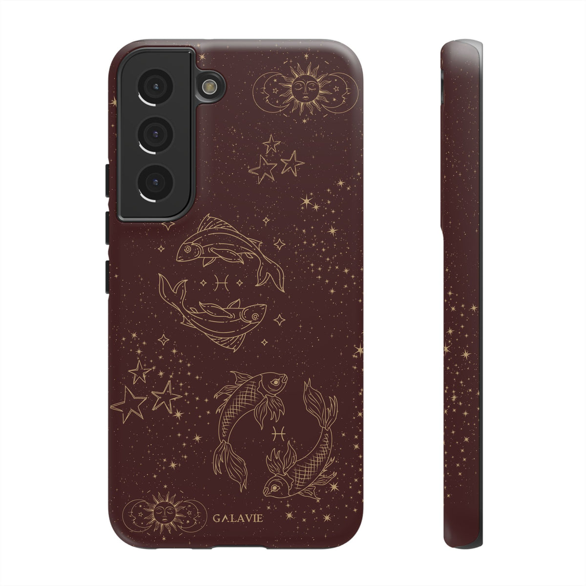 Pisces Zodiac Phone Case – Chocolate