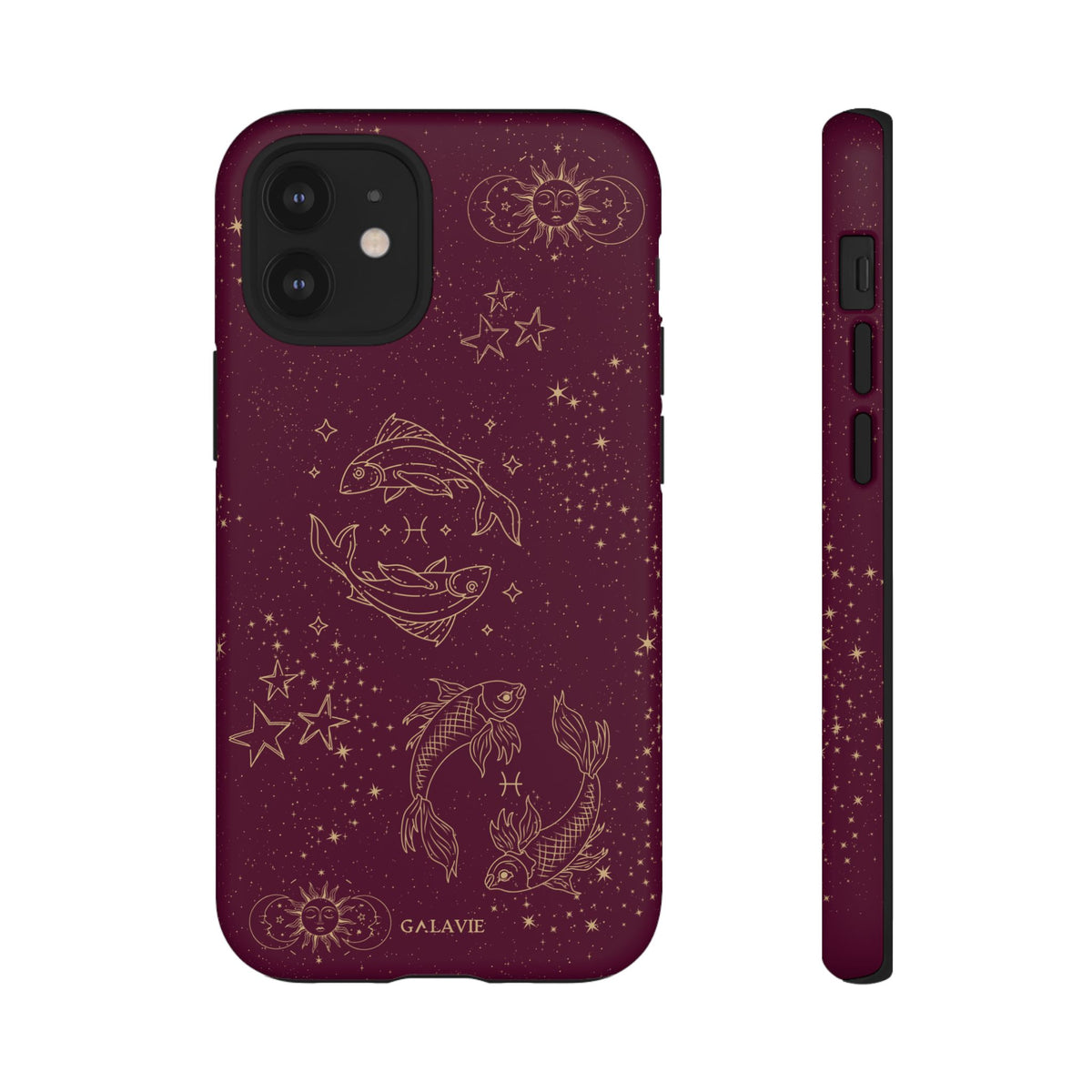 Pisces Zodiac Phone Case – Merlot