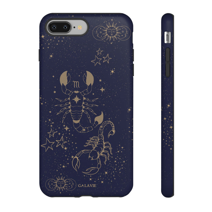 Scorpio Zodiac Phone Case – Navy