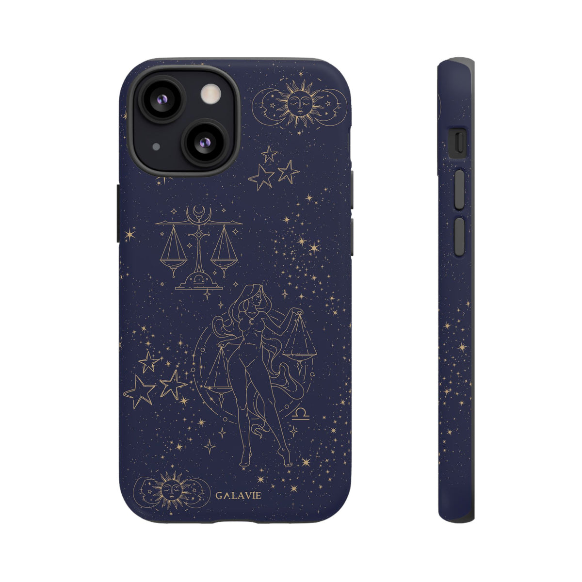 Libra Zodiac Phone Case – Navy