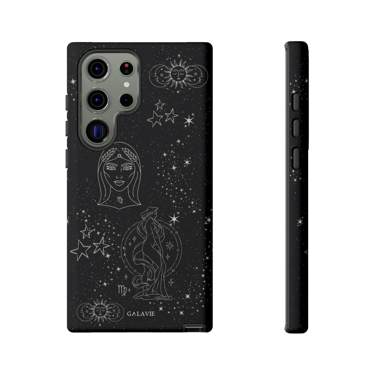 Virgo Zodiac Phone Case – Noir