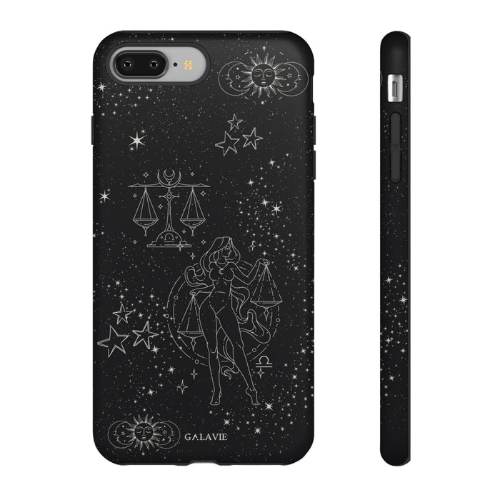 Libra Zodiac Phone Case – Noir