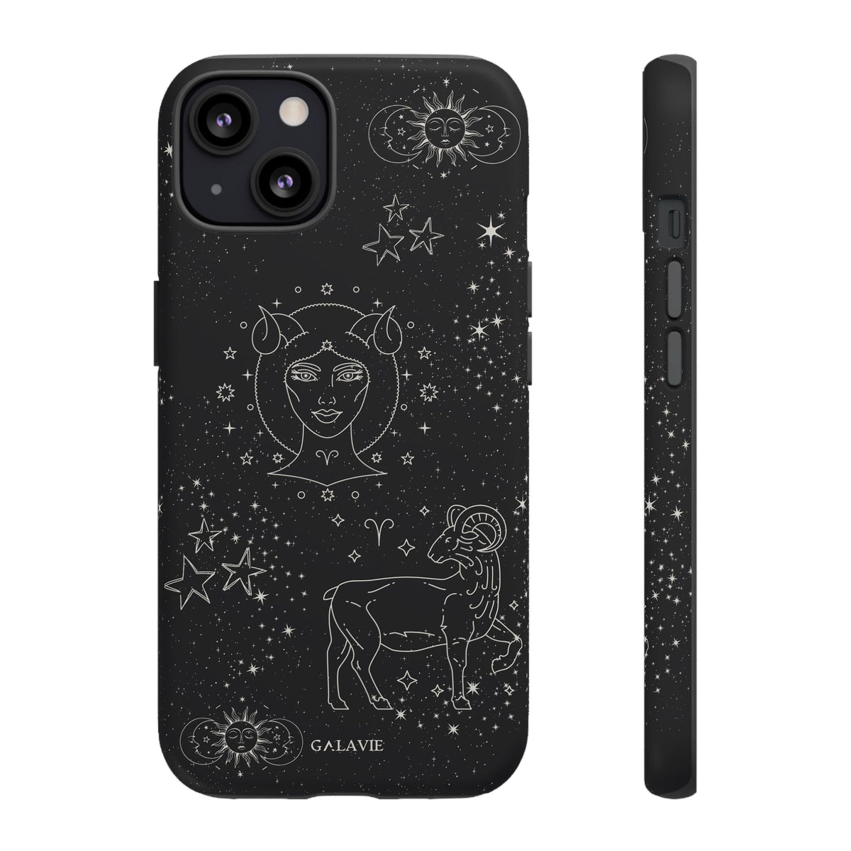 Aries Zodiac Phone Case – Noir
