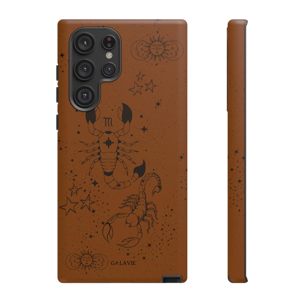Scorpio Zodiac Phone Case – Cognac
