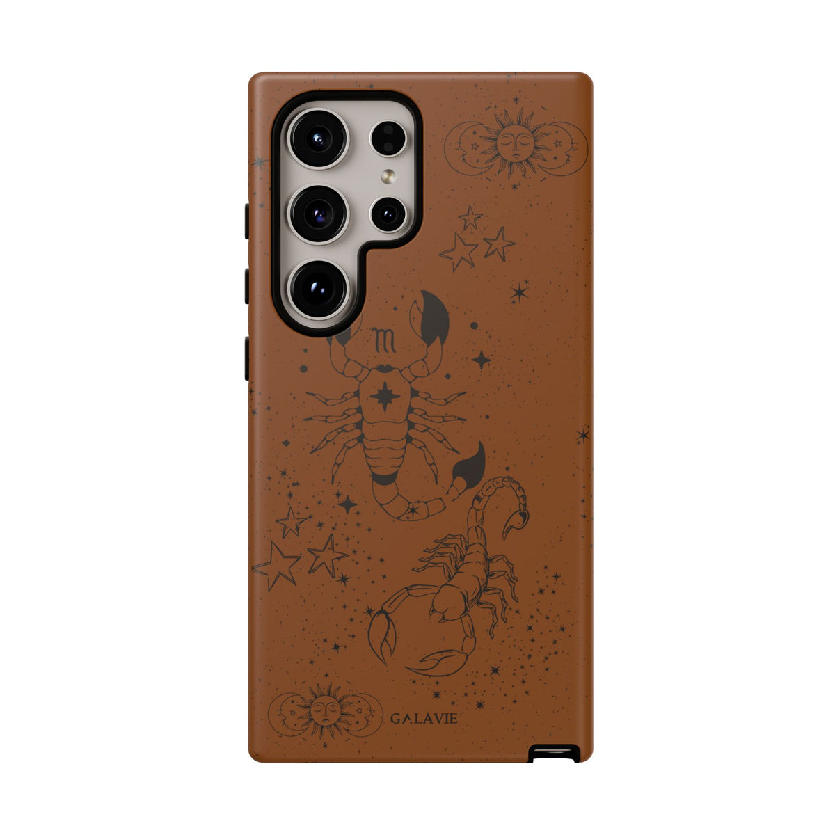 Scorpio Zodiac Phone Case – Cognac