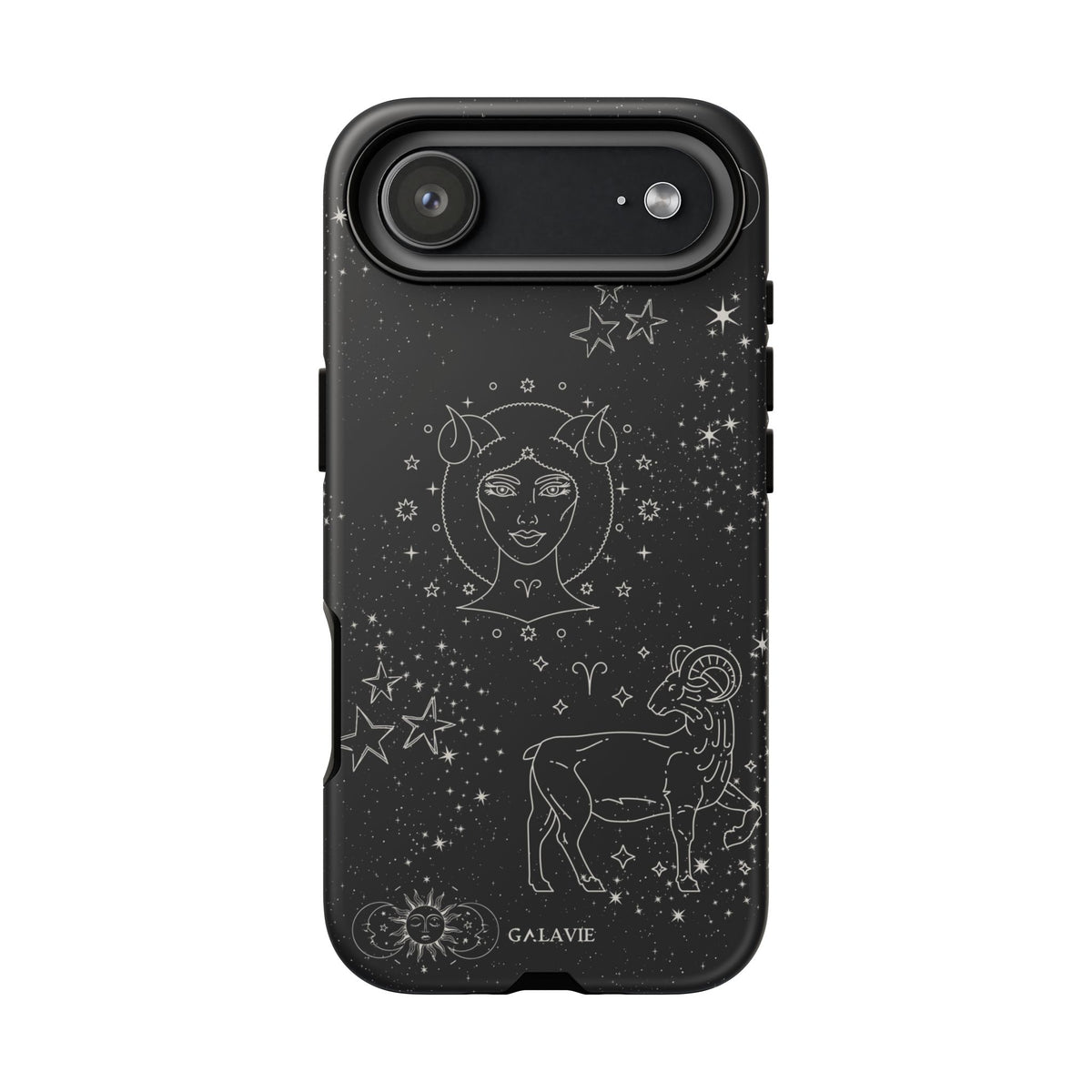Aries Zodiac Phone Case – Noir