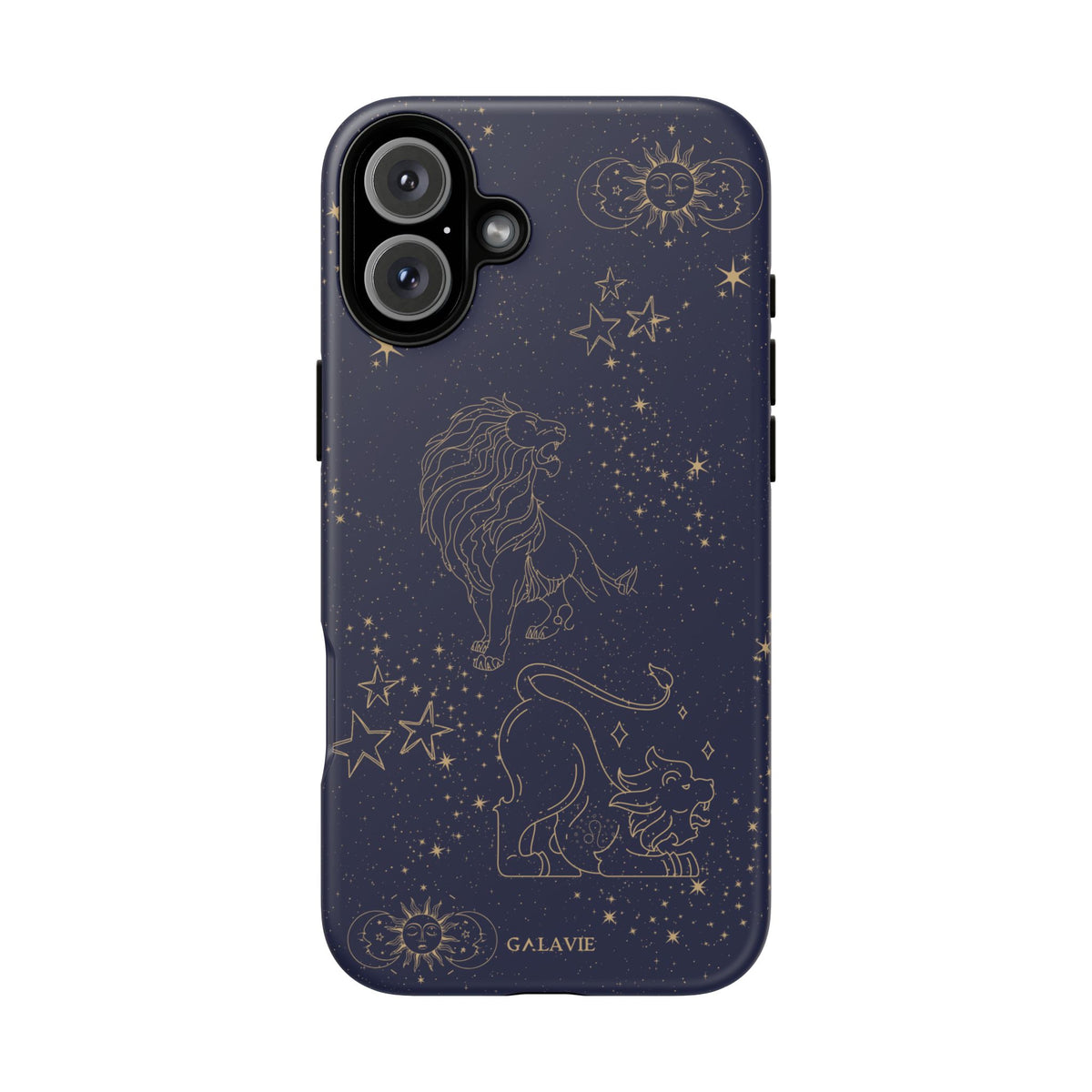 Leo Zodiac Phone Case – Navy