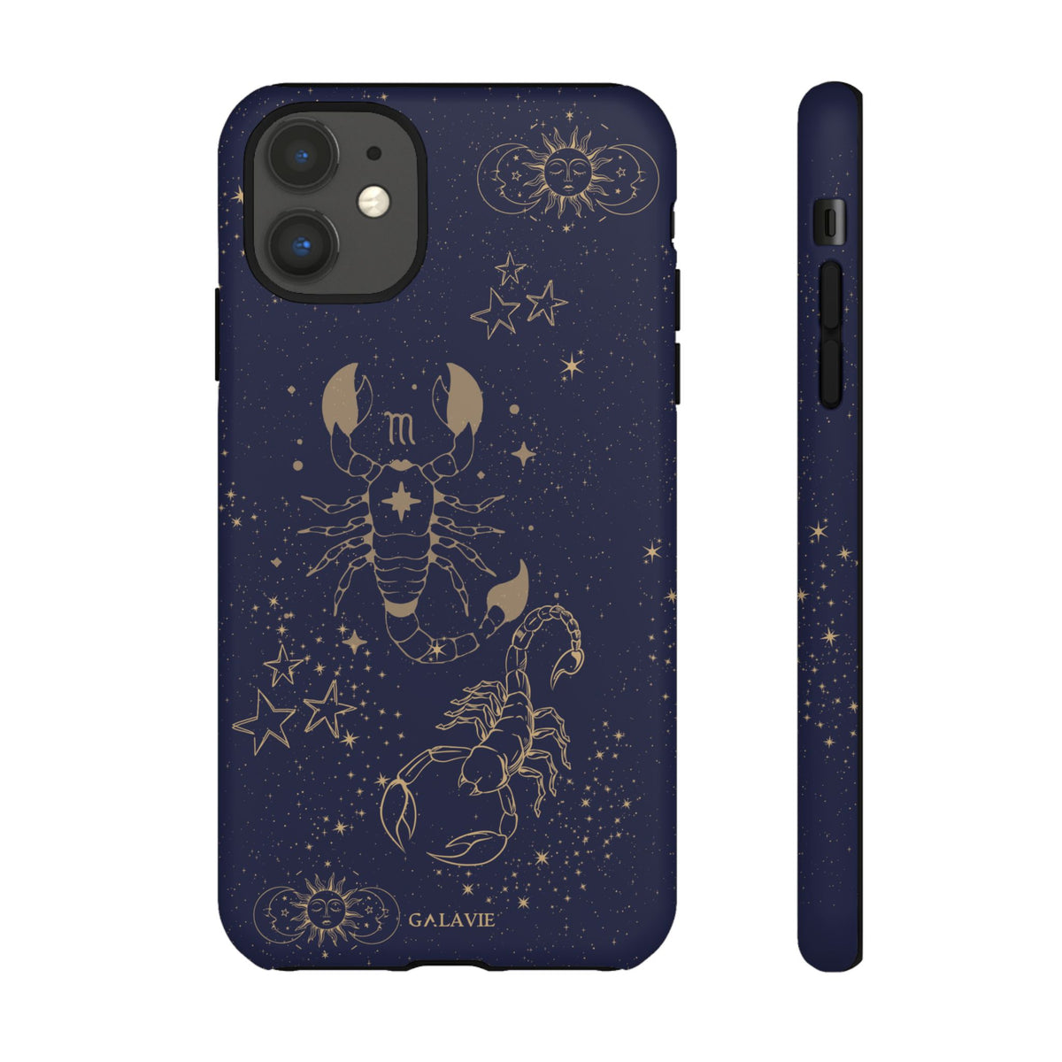 Scorpio Zodiac Phone Case – Navy