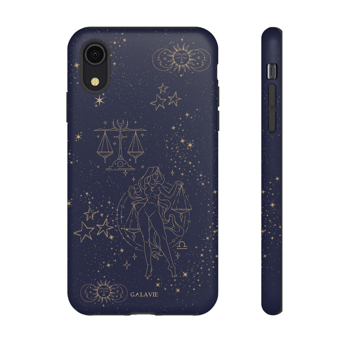 Libra Zodiac Phone Case – Navy