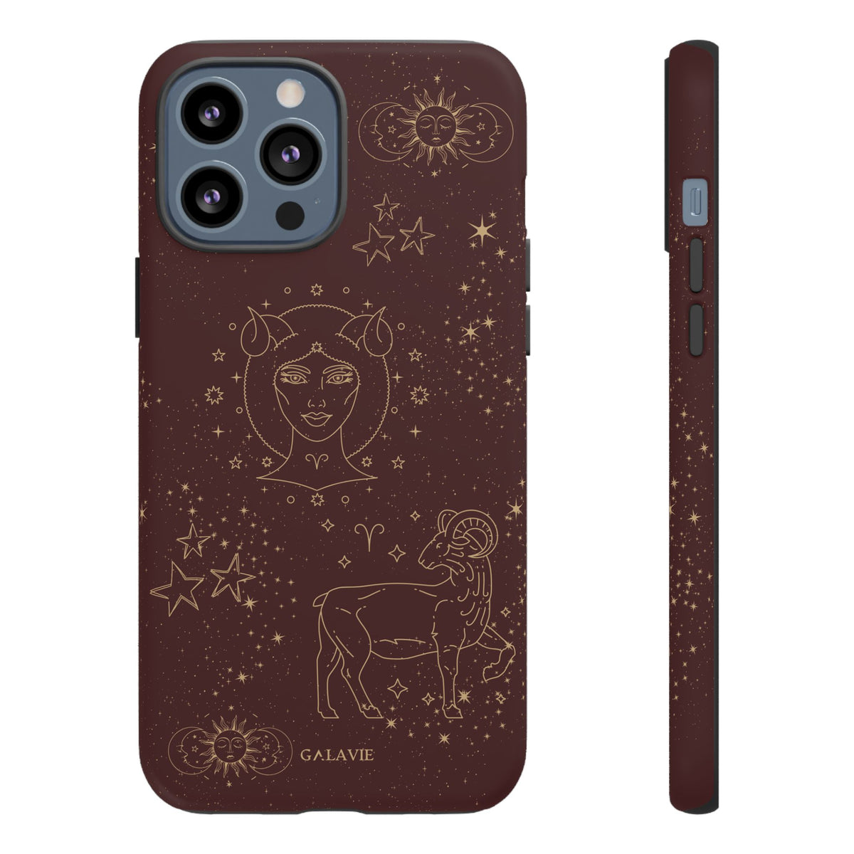 Aries Zodiac Phone Case – Chocolate