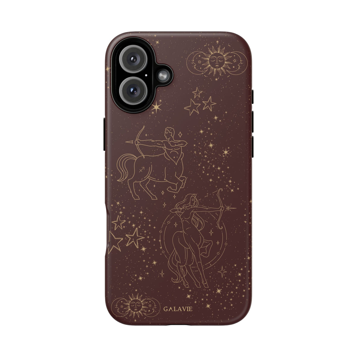 Sagittarius Zodiac Phone Case – Chocolate
