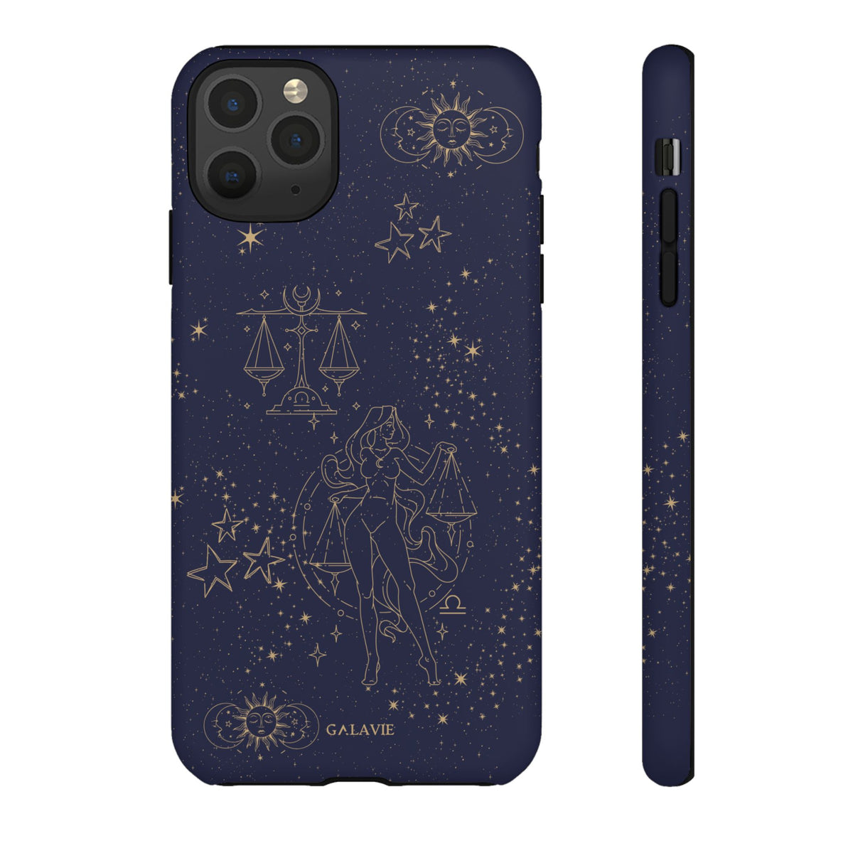 Libra Zodiac Phone Case – Navy
